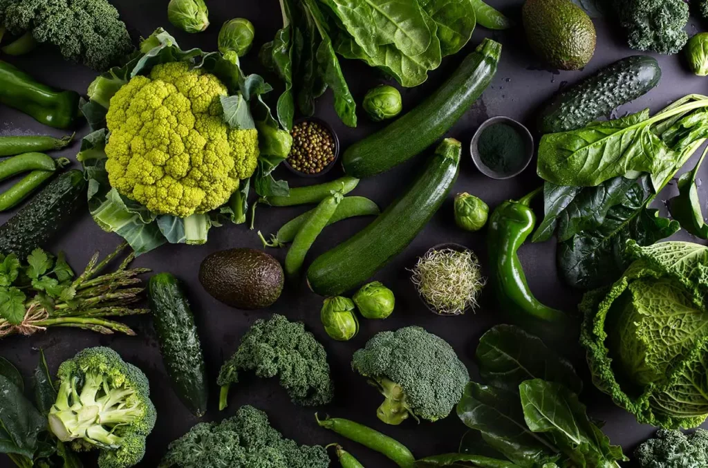vegetales verdes